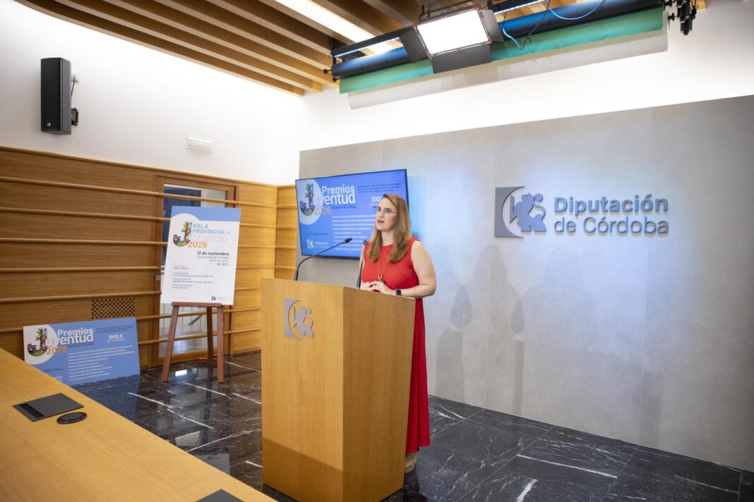 La Diputación de Córdoba convoca los Premios Juventud 2026 con ocho galardones de 1.000 euros